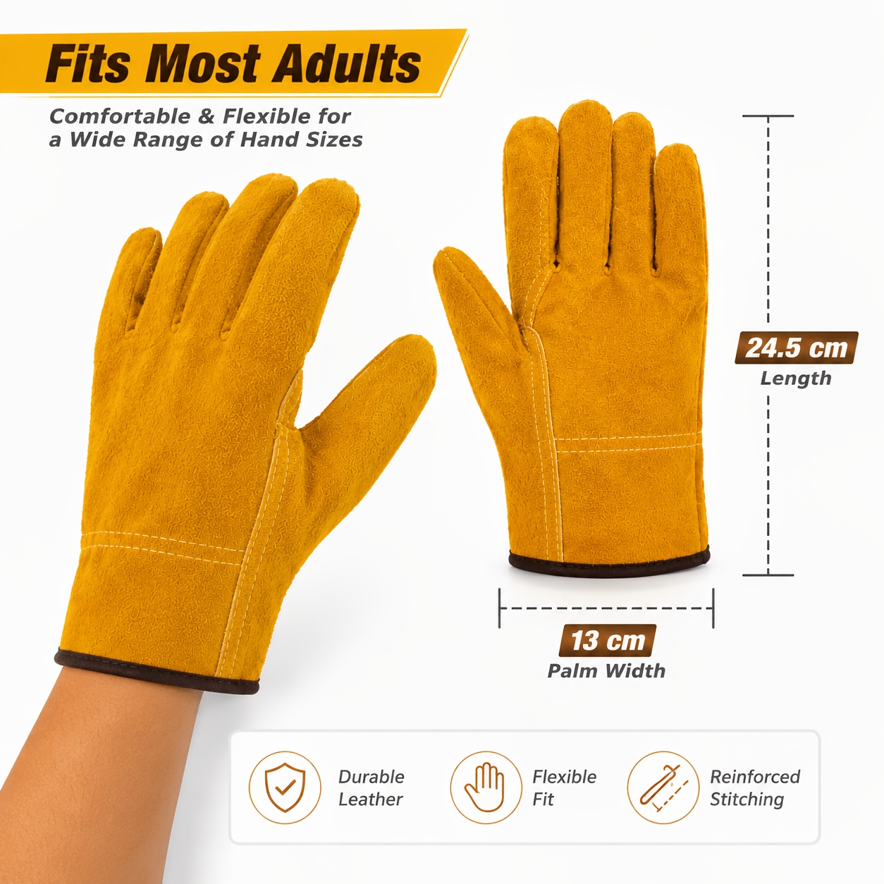 Рабочие перчатки из овчины для – обзор и цена Leather Driving Glove