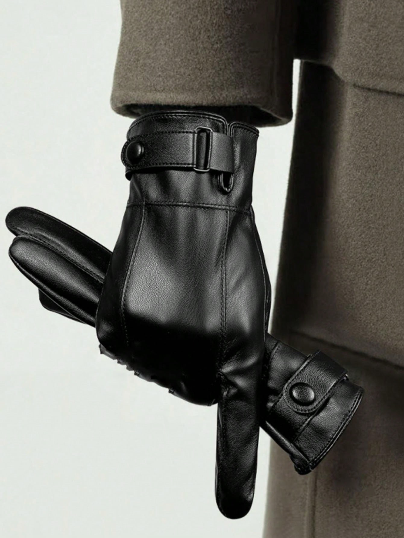 Мужские зимние теплые перчатки – обзор и цена Leather Driving Glove