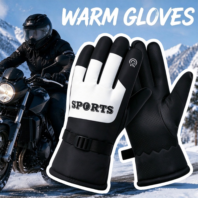 Зимние мотоциклетные перчатки  – обзор и цена Ski Glove Waterproof